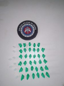 pinos de cocaína