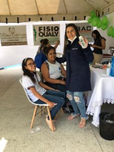 aplicação de flúor