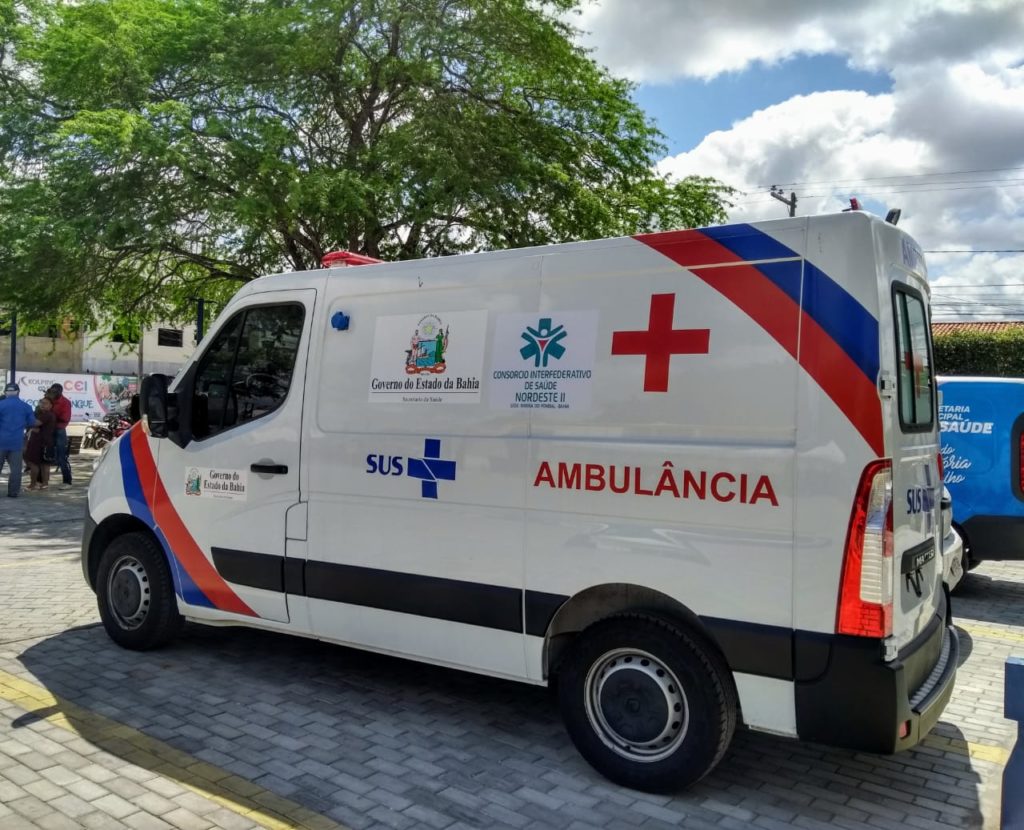 ambulância é entregue