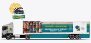caminhão da biometria