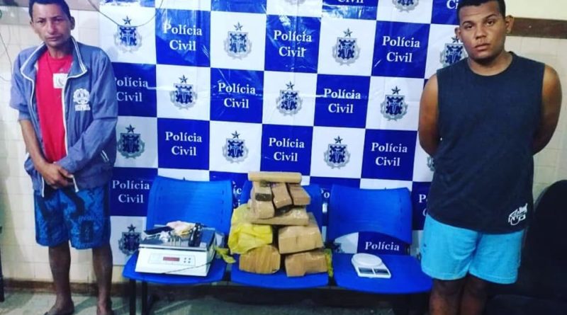 polícia civil prende dupla