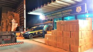 prf apreende carga de cigarros