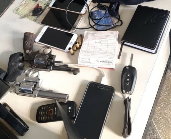 MATERIAL APREENDIDO PELA PRF E CIPM