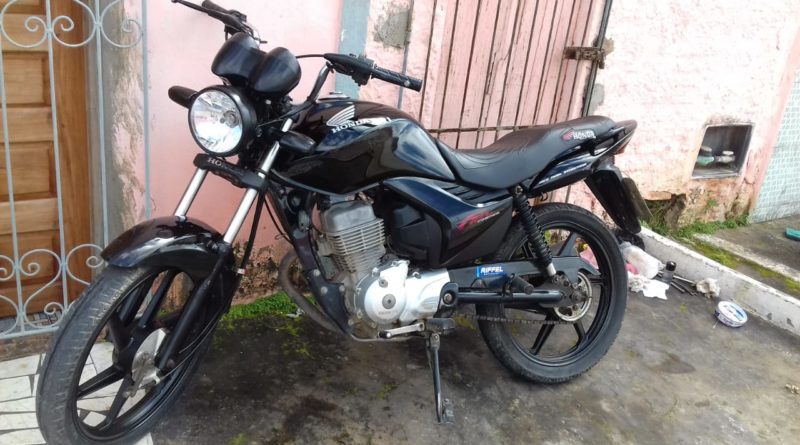 MOTOCICLETA ROUBADA EM CÍCERO DANTAS