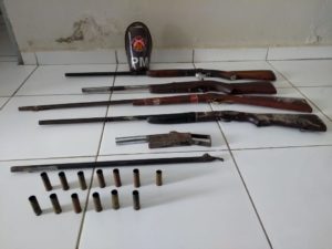 armas apreendidas em adustina