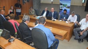 comissão de meio ambiente reunida