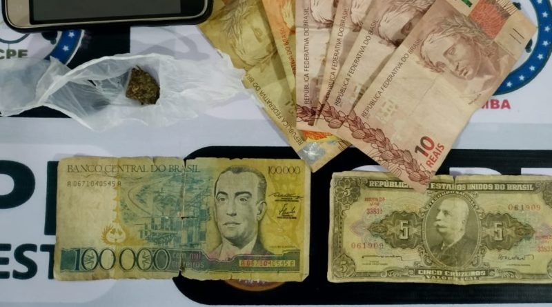 material apreendido pela cipe nordeste