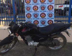 moto recuperada em pombal