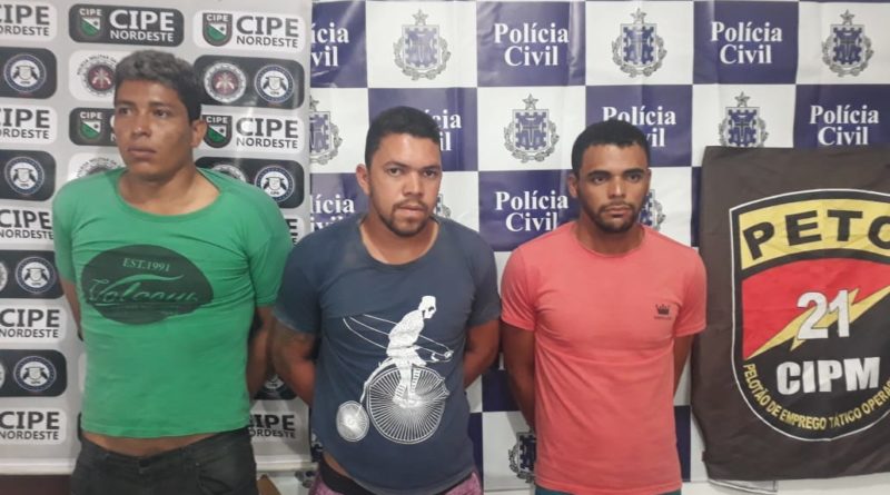 operação prendeu trio em paripiranga
