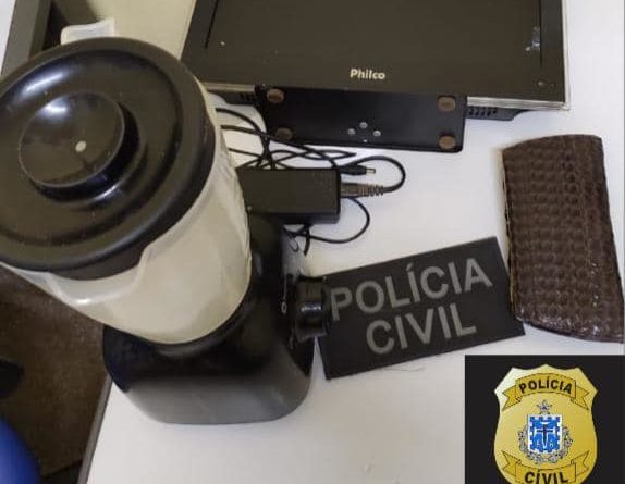 produtos furtados são recuperados