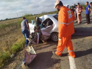 colisão deixou mortos na BR-116