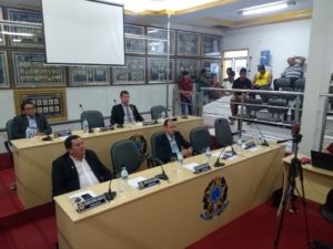 vereadores na câmara municipal