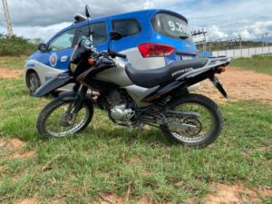 motocicleta foi recuperada