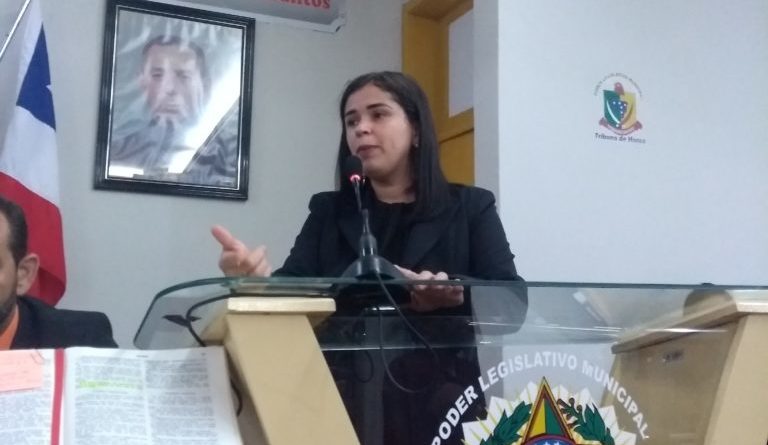 vereadora pede atenção à pindorama