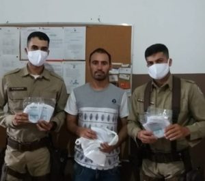 ENTREGA DE MÁSCARAS
