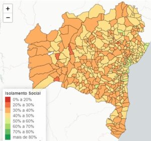 ISOLAMENTO SOCIAL NA BAHIA