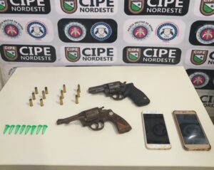 armas apreendidas com jovens