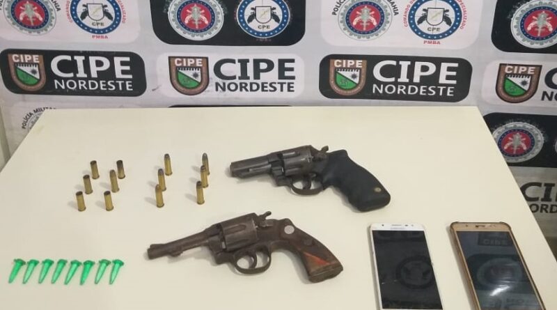 armas apreendidas com jovens