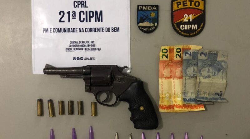 material apreendido pela polícia