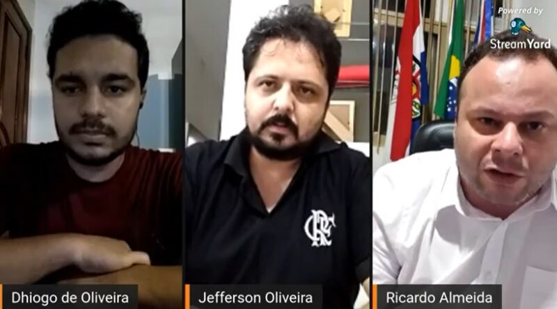 PREFEITO RICARDO PARTICIPA DE LIVE