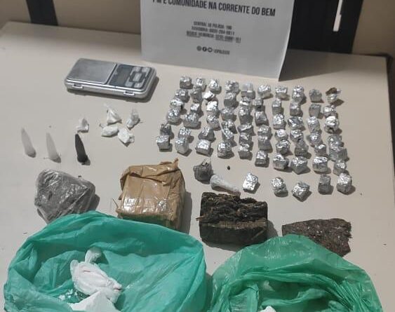 MATERIAL APREENDIDO PELA 21ª CIPM