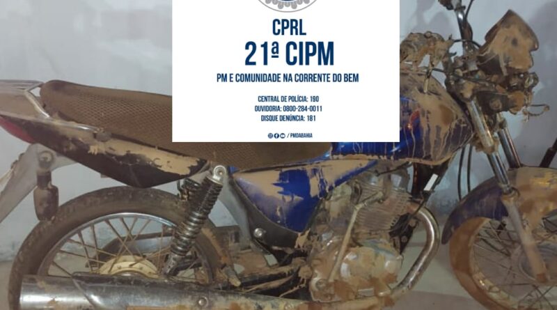 veículo recuperado pelo PETO