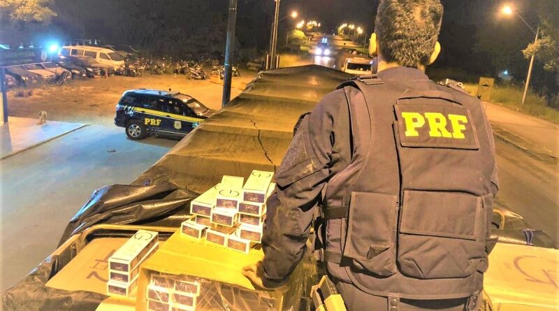 apreensão de cigarros contrabandeados em ribeira do pombal