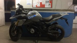 moto foi localizada em distrito