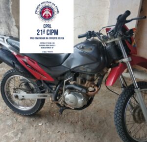 moto recuperada