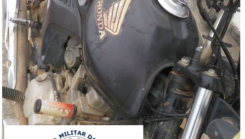 motocicleta recuperada