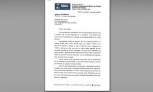 ofício da prefeitura de ribeira do pombal
