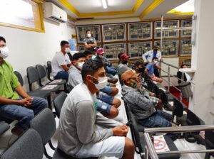 moradores de Campinas de Castro