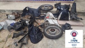 moto recuperada por PM
